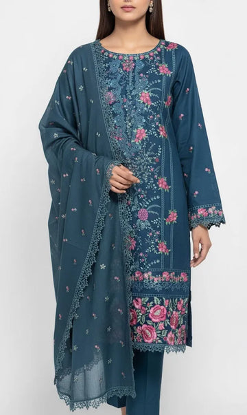 DHANAK ZINC 3PC UNSTITCHED DH-05 Z